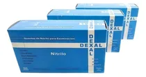 Comprar 5 Cajas Guantes Nitrilo Azul Dexal Descartables X 100 Un. Talle Grande