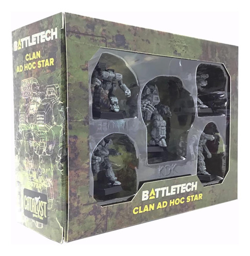 Paquete Battletech Mini Force: Clan Ad Hoc Star