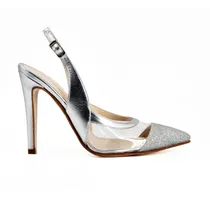 Comprar Sandalias Noche Saverio Di Ricci, 23vz3098 Cuero Plata