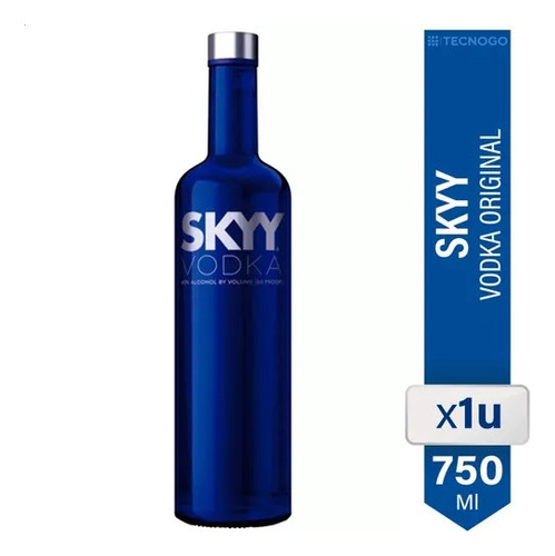 Vodka Skyy Regular Botella De 750ml