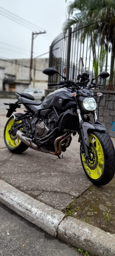 Imagem 6 de 7 de Yamaha Mt 07 2018 (abs) 11 Mil Km Unico Dono.manual Chav Res