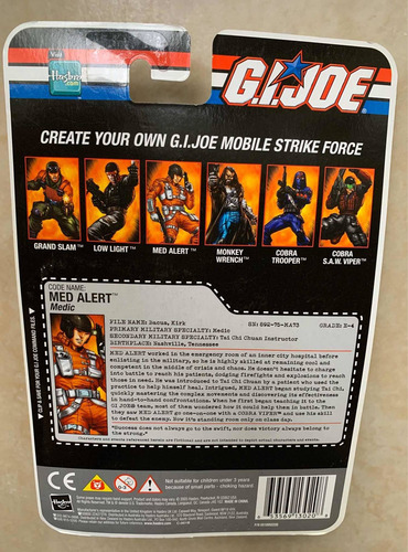 Gi Joe Dtc Med Alert