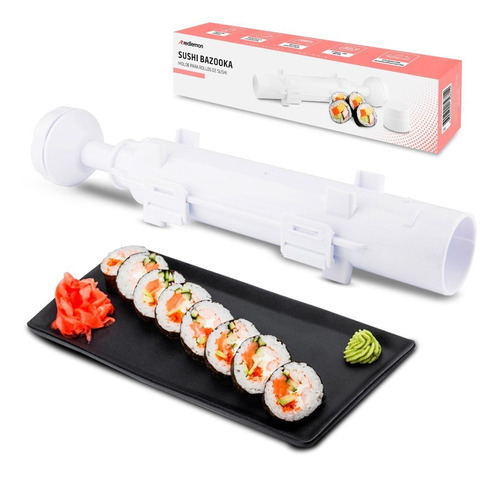 Maquina Sushi Bazooka Redlemon Molde Rollo Preparacion Maki