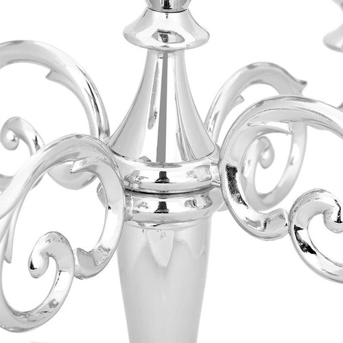 Candelero Navideño Retro Para Boda Candelero Metal Estilo Eu