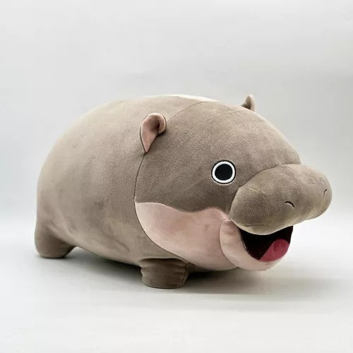 Nuevo / Moo Deng Hipopótamo De Pelúcia, 22 Cm, Macio E Fofo