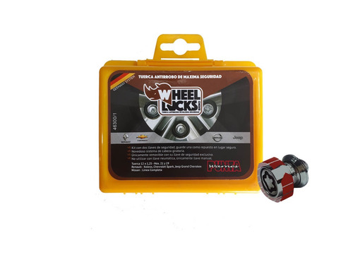 Tuercas Seguirdad Antirrobo Nissan Terrano Wheel Locks