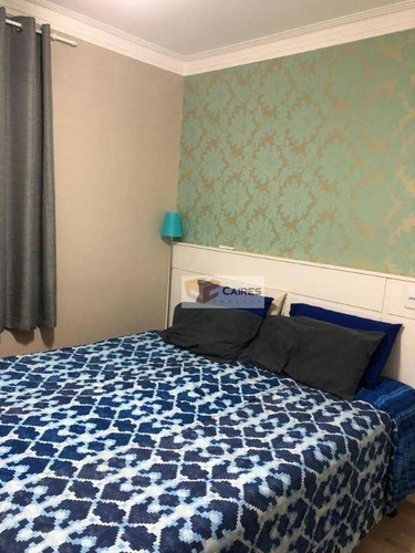 Imagem 2 de 7 de Apartamento Com 2 Dormitórios À Venda, 53 M² Por R$ 285.000,00 - Jardim Paulicéia - Campinas/sp - Ap7987