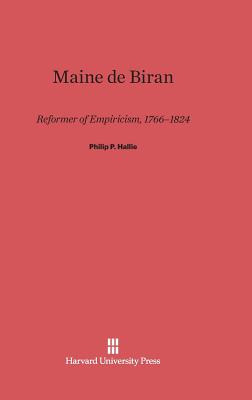 Libro Maine De Biran - Hallie, Philip P.