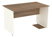 Comprar Escritorio 120 Mesa Computación Oficina Hogar Melamina 18mm Color Ceniza-terracota