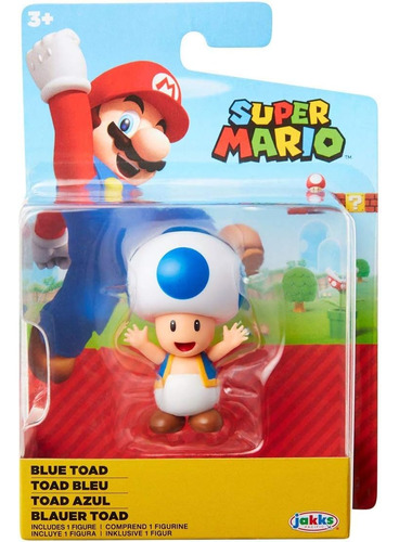 Super Mario Mini Figura De Accion De 2.5 Pulgadas, El Embala