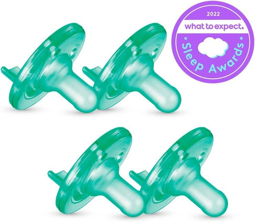 Chupon Chupones Philips Avent Super Soothie Silicon 3-18m 2p Color Verde