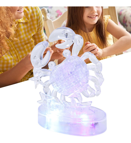 Puzle Tridimensional De Cristal De Bricolaje Tridimensional