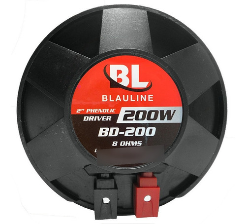 Imagen 1 de 6 de Driver Boca 1 Diafragma: Fenolico 200w Blauline Bd200