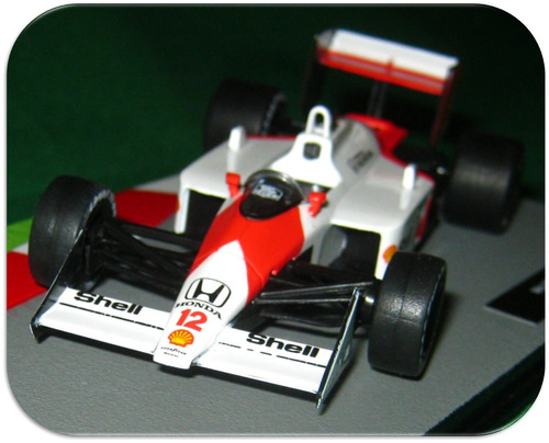 Auto Mc Laren Mp4/4 1988 Licencia Oficial Formula Uno 1/43