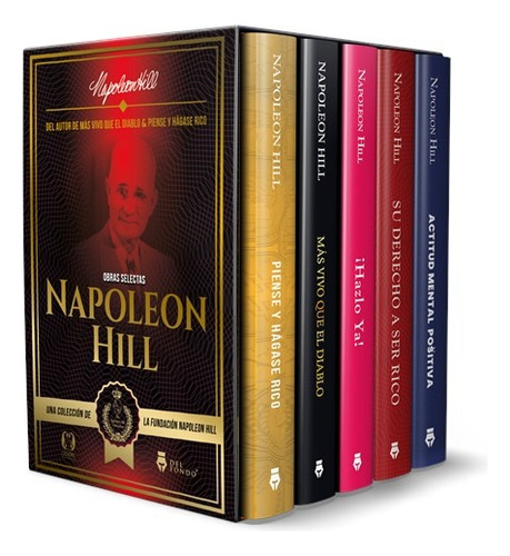 Obras Selectas De Napoleon Hill .5 Volumenes - Napoleon