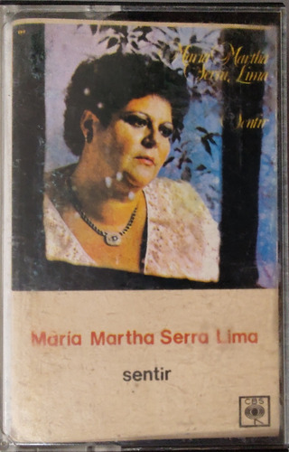 Cassette De María Martha Serra Lima Sentír(2482