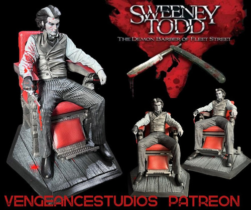 Archivo Stl Impresión 3d - Sweeney Todd - Vengeance