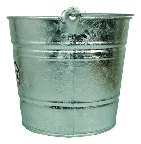 Cubeta De Lamina Galvanizada. 17 L - #18 Cubasa / 2 Pza
