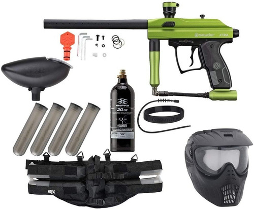 Action Village Kingman Spyder Epic Paintball Kit A Pedido