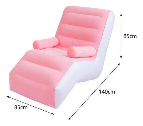 Sofá Inflable Para Silla, Sofá Perezoso Plegable Con