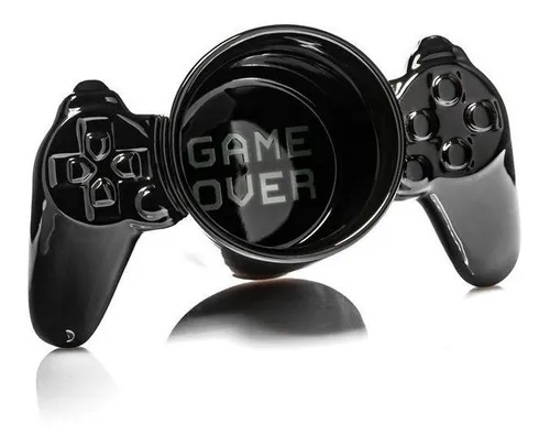 comprar Taza Tazón Gamer Joystick Game Over Mug Ceramica Videojuegos