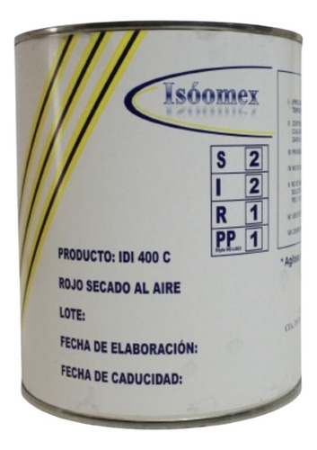 Barniz Aislante Dielectrico Rojo Isoomex Cubeta Bobinado