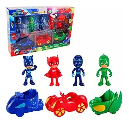 Set De Pijamas Para Vehículos Pj Masks Heroes 4 Figure 3