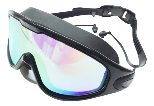 Gafas De Natación Y Large Frame Para Buceo Con Tapones Para