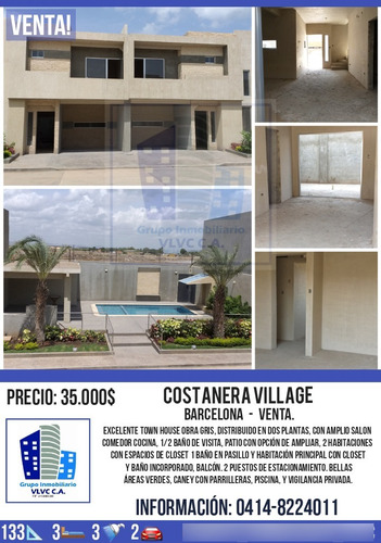 Imagen 13 de 13 de Town House En Venta Costanera Village Nva Barcelona
