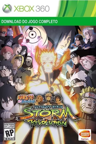 NARUTO STORM R Midia Digital Xbox 360 - Wsgames - Jogos em Midias Digitas