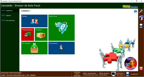 Imagem 2 de 8 de Software Comercial, Emissor De Nota Fiscal Eletrônica (nf-e)