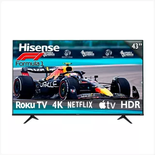 Pantalla Smart Tv Hisense 43 R7g5 Series 4k Uhd Roku 43r7g5