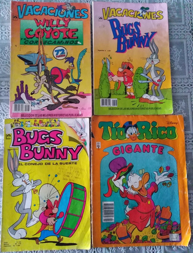 Revistas Antigua Comics Pato Donald-tio Rico -bugs Bunny