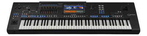 Estação de trabalho de teclado profissional Yamaha Genos2 1991 Voices Usb