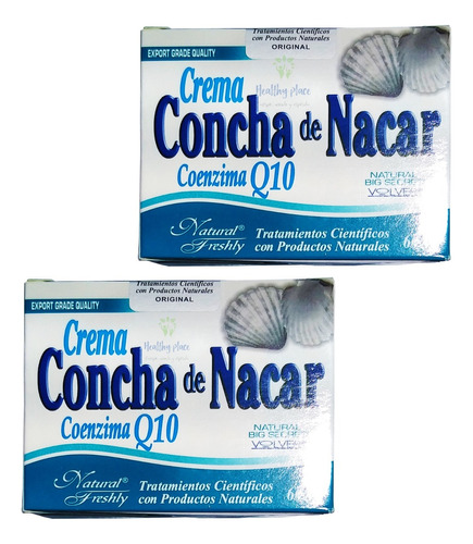 Concha De Nacar Manchas 60 Gr X 2 - L a $1