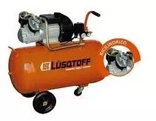 Compresor de Aire Bicilíndrico 100 Litros 4 HP Lusqtoff LC-40100BD –  Espacio Industria