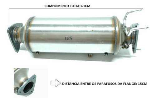 Filtro De Particula 2006 2007 Iveco Daily - 2.3 2.8 35s14