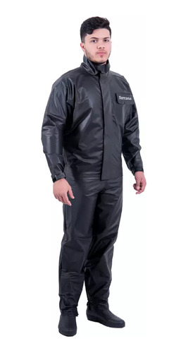 Capa De Chuva Motoqueiro Masculina  Serrana  Protercapas G