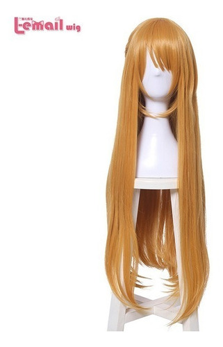 Peluca Asuna Sword Art Online Cosplay + Red De Regalo!!