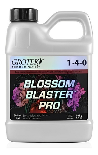 Blossom Blaster Pro Grotek Fertilizante 500 Ml Floración