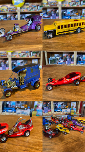 Toy Zone By Tom Daniel Coleção 10 Miniaturas Diecast Custom