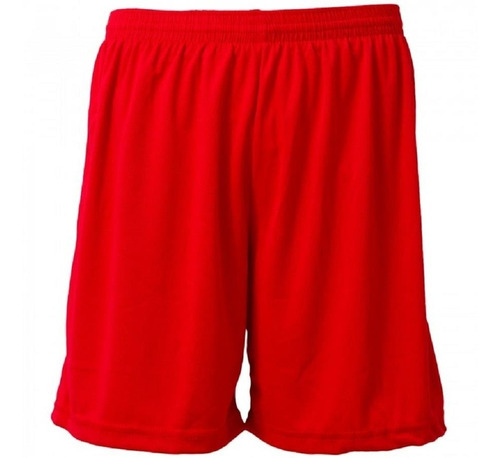 Calção Esportivo Liso Short Futebol C/ 16 Pçs