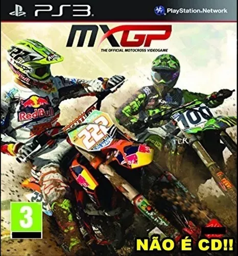 Mxgp Motocross Ps3 Moto Corrida Digital Psn Barato Promoção