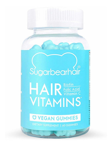 Imagen 1 de 4 de Sugar Bear Hair Vitaminas Para El Cabello Uñas Entrega Hoy