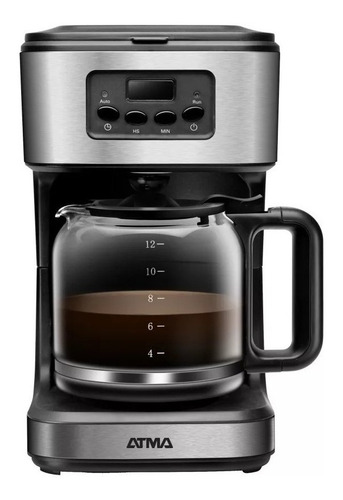Imagen 2 de 2 de Cafetera Atma CA8182 automática negra de filtro 230V