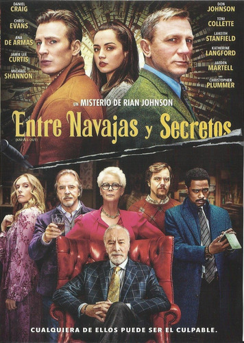 Entre Navajas Y Secretos Dvd Pelicula Nuevo Chris Evans