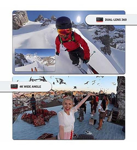 Insta360 One R Twin Edition (cámara 360 + Gran Angular 4k) +
