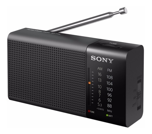 Rádio Portátil Sony Icf-p36/bc Am Fm - Disponível