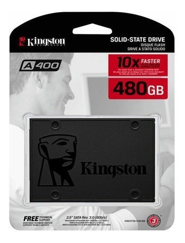 Unidad Ssd 480gb Ssdnow Sa400