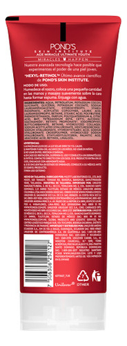 Espuma Facial Ponds Age Miracle X100gr Original